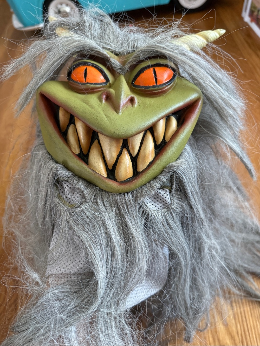 Paper Magic goblin Halloween mask
